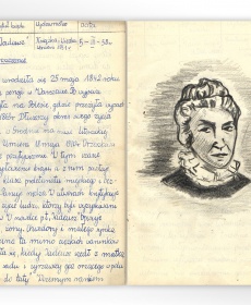 Ilustracja do lektury Elizy Orzeszkowej "Tadeusz"